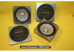 PAIRE DE HAUTS PARLEURS PIONEER TS 106 Ø 100mm...AUTOS VINTAGE COLLECTION