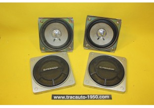 PAIRE DE HAUTS PARLEURS PIONEER TS 106 Ø 100mm...AUTOS VINTAGE COLLECTION