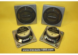 PAIRE DE HAUTS PARLEURS PIONEER TS 106 Ø 100mm...AUTOS VINTAGE COLLECTION