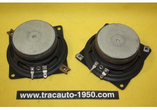 PAIRE DE HAUTS PARLEURS  Ø 100mm...AUTOS VINTAGE COLLECTION