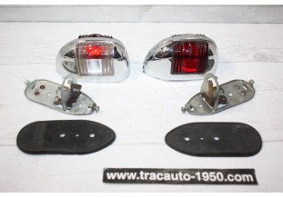 PAIRE DE FEUX LATERAUX MARCHAL FANAL LUXE 645060/22 D/G...AUTOS ANCIENNES COLLECTION voir descriptif