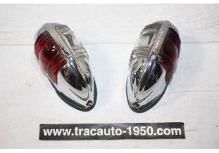 PAIRE DE FEUX LATERAUX MARCHAL FANAL LUXE 645060/22 D/G...AUTOS ANCIENNES COLLECTION voir descriptif