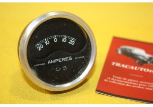 MANO AMPEREMETRE OS 20 AMP Ø 56mm...AUTOS AVANT GUERRE