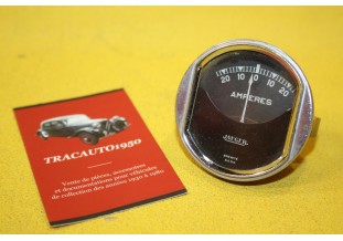 MANO AMPEREMETRE JAEGER 20 AMP Ø 56mm...AUTOS AVANT GUERRE