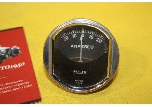 MANO AMPEREMETRE JAEGER 20 AMP Ø 56mm...AUTOS AVANT GUERRE
