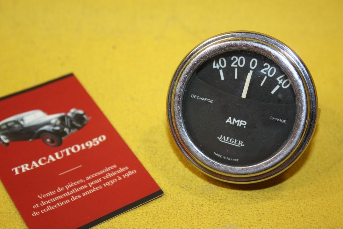 MANO AMPEREMETRE 40A JAEGER 063897/03...R8 1000 RALLYE AUTOS Divers voir descriptif