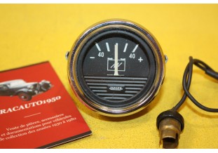 MANO AMPEREMETRE JAEGER 089477/01 40 AMP Ø 56mm...AUTOS VINTAGE COLLECTION