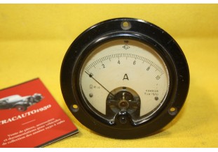MAMO AMPEREMETRE BL 10 AMP Ø 85mm...AUTOS CAMIONS AVANT GUERRE