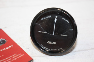 MANO VOLTMETRE JAEGER Ø 56mm...AUTOS ANCIENNES COLLECTION