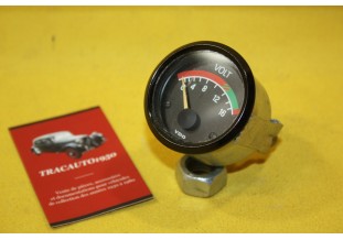 MANO VOLTMETRE 12V DE TABLEAU DE BORD VDO...AUDI VW et AUTOS DIVERS