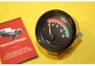 MANO VOLTMETRE 12V DE TABLEAU DE BORD VDO...AUDI VW et AUTOS DIVERS