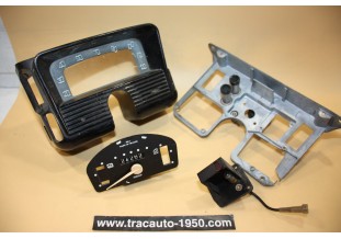 COMPTEUR + JAUGE A ESSENCE  JAEGER 120km/h 6V...RENAULT R3 4L R4 1961/1963