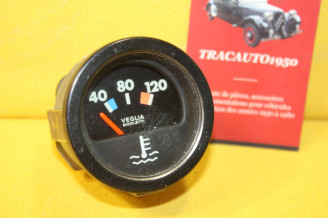 MANO DE TEMPERATURE D'EAU VEGLIA 12V 120 C°...AUTOS VINTAGE COLLECTION