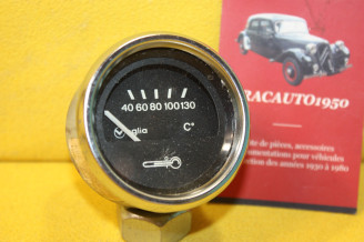 MANO DE TEMPERATURE D'EAU VEGLIA 12v 130 C°...R8 S R8 GORDINI SIMCA RALLYE voir descriptif