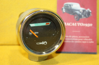 MANO DE TEMPERATURE D'EAU VEGLIA 12V...R8 S R8 GORDINI SIMCA RALLYE voir descriptif