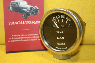 MANO DE TEMPERATURE D'EAU JAEGER 12V 100 C°...AUTOS TRACTEURS ANCIENS