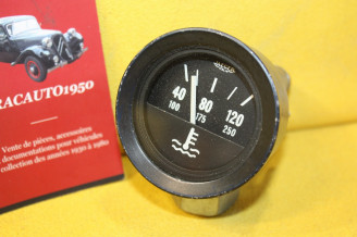 MANO DE TEMPERATURE D'EAU JAEGER 12V 120 C°...AUTOS COLLECTION