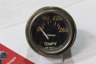 MANO DE TEMPERATURE D'EAU STEWART-WARNER 505A...WILLYS DODGE FORD voir descriptif