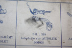 JEU DE RUPTEURS 598 POUR ALLUMEURS AUTO-LITE...DODGE NASH CHRYSLER ...