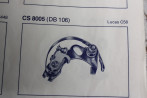 JEU DE RUPTEURS C58 POUR ALLUMEURS LUCAS...AUSTIN MINI JAGUAR MORRI...