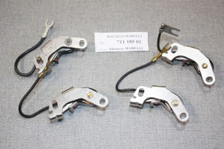 JEU DE RUPTEURS 711185.01 POUR ALLUMEURS MARELLI...R4 R12 FIAT 128 ...