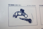 JEU DE RUPTEURS 7953383 POUR ALLUMEURS DELCO-REMY...VAUXHALL TRIUMP...