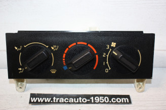 CONSOLE DE COMMANDE DE CHAUFFAGE/VENTILATION SUR TABLEAU DE BORD...RENAULT CLIO