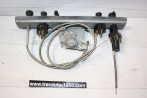 COMBINE TIRETTES DE COMMANDE ET VENTILATION DE TABLEAU DE BORD...SIMCA TALBOT 1300 1500