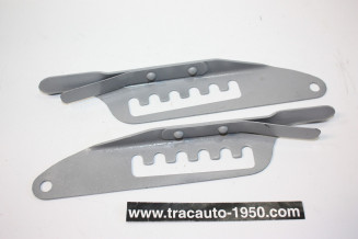 PAIRE DE POIGNEES DE COMMANDE DES SIEGES AVANTS D/G...CITROEN TRACTION 11CV 15/6
