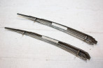 PAIRE DE CIMIERS DE PHARES SEV MARCHAL L/185mm...CITROEN TRACTION AUTOS ANCIENNES