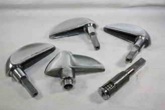 JEU DE 4 POIGNEES DE PORTE EXTERIEURE AV/AR...CITROEN 2CV  AZL AZAM...