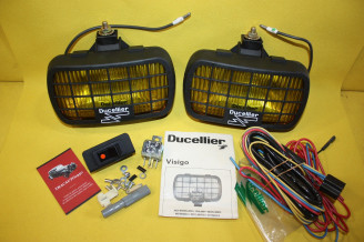 COFFRET DE FEUX ADDITIONNELS ANTIBROUILLARD IODE H3 DUCELLIER VISIGO...AUTOS DIVERS