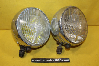 PAIRE DE FEUX ADDITIONNELS AB SEV MARCHAL 630 Ø 160mm...TRACTION 203  et DIVERS