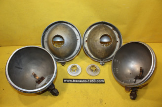 PAIRE DE FEUX ADDITIONNELS AB SEV MARCHAL 630 Ø 160mm...TRACTION 203  et DIVERS