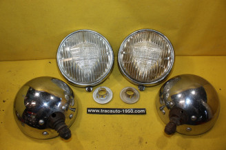 PAIRE DE FEUX ADDITIONNELS AB SEV MARCHAL 630 Ø 160mm...TRACTION 203  et DIVERS