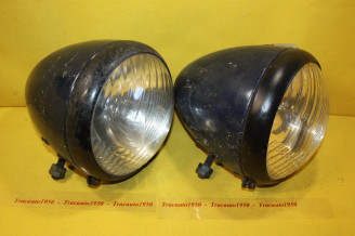 PAIRE DE PHARES MARCHAL ABTP 391 Ø 200mm...CITROEN TRACTION JUVAQUATRE...