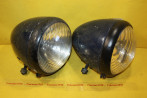 PAIRE DE PHARES MARCHAL ABTP 391 Ø 200mm...CITROEN TRACTION JUVAQUATRE...