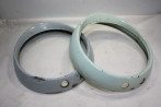 PAIRE DE CERCLAGES DE PHARE SEV MARCHAL 61920703 D/185mm...PEUGEOT ...
