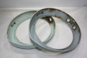 PAIRE DE CERCLAGES DE PHARE SEV MARCHAL 61920703 D/185mm...PEUGEOT 404 ts types