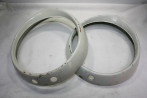 PAIRE DE CERCLAGES DE PHARE SEV MARCHAL 61920703 D/185mm...PEUGEOT ...