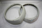 PAIRE DE CERCLAGES DE PHARE SEV MARCHAL 61920703 D/185mm...PEUGEOT ...