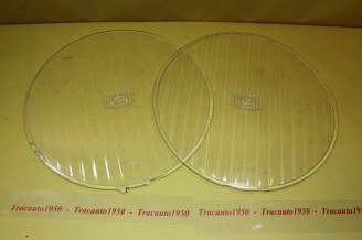 PAIRE DE VERRES DE PHARES CIBIE ABTP 285 Ø 244mm...AUTOS ANCIENNES