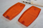 PAIRE DE CABOCHONS DE CLIGNOTANTS AR D/G CIBIE 80.76 B...PEUGEOT 304