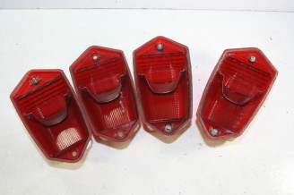 LOT DE 4 CABOCHONS DE FEUX D' AILE AR SEIMA 413...POUR 2CV AZ AZA ...