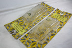 PAIRE DE CABOCHONS DE FEUX AVANT CRISTAL D/G CIBIE 3076 D/G...RENAU...