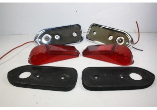 PAIRE DE FEUX D'AILES ARRIERE D / G LUCAS L824...JAGUAR TYPE E USA