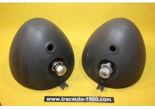 PAIRE DE CUVELAGES DE PHARES MARCHAL ABTP 490 Ø 150mm...CITROEN 2CV AZ HY