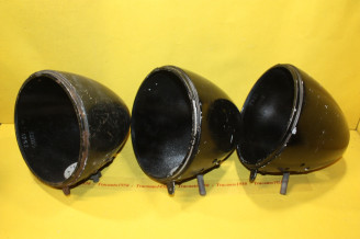 LOT DE 3 CUVELAGES DE PHARES MARCHAL 22027/32025...CITROEN TRACTION JAVAQUATRE...