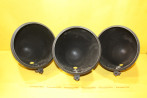 LOT DE 3 CUVELAGES DE PHARES CIBIE Ø 200mm...CITROEN TRACTION JAVAQUATRE...