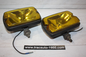 PAIRE DE FEUX ADDITIONNELS LP CIBIE IODE 35...AUTOS ANCIENNES DIVER...